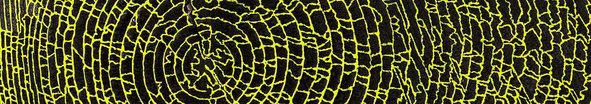 Printemps - N&B N°67 - détail - 31 x 27cm - acrylique sur pin - © Annie Thérie