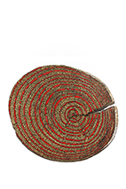 Orange Blood n°1 - 30 x 27 cm - acrylique sur pin - © Annie Thérie