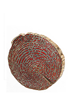 Orange Blood n°4 - 30 x 27 cm - acrylique sur pin